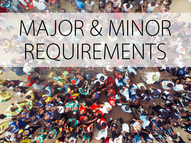 Major and Minor Requirements